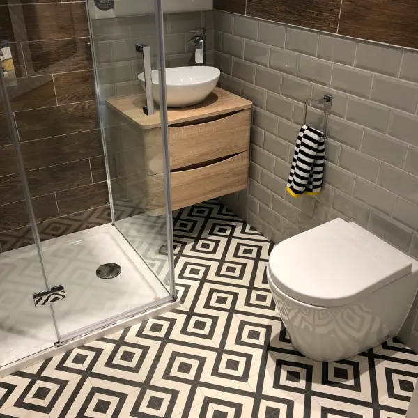 سرامیک شیک برای کف حمام