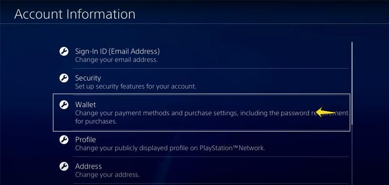 نحوه استفاده از گیفت کارت پلی استیشن در کنسول PS4