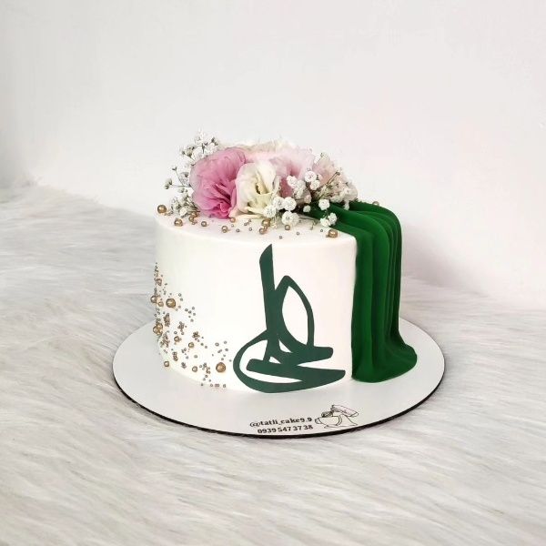 کیک خاص عید غدیر برای عروس