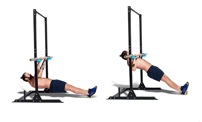 21 حرکت برای تقویت عضلات پشت و کمر 52 حرکت برای تقویت عضلات پشت و کمر,پارویی معکوس