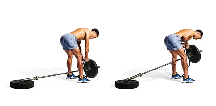 21 حرکت برای تقویت عضلات پشت و کمر 62 حرکت برای تقویت عضلات پشت و کمر,تی بار هالتر