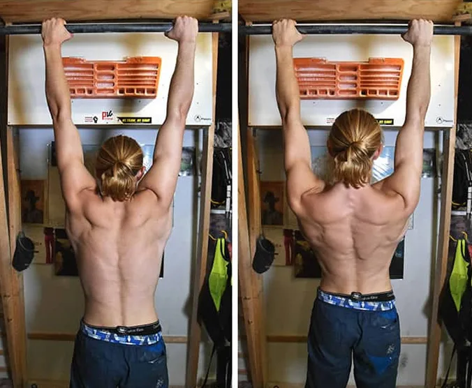 21 حرکت برای تقویت عضلات پشت و کمر 64 حرکت برای تقویت عضلات پشت و کمر,حرکت شراگ با میله بارفیکس